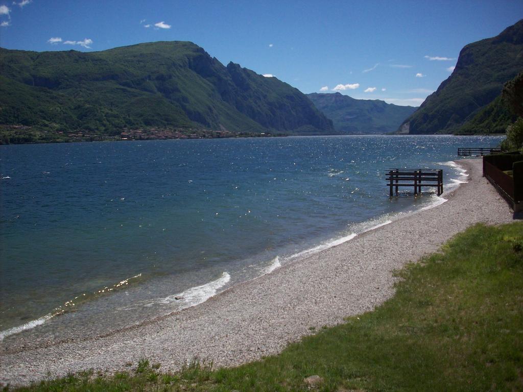 La Spiaggia Oliveto Lario Kültér fotó